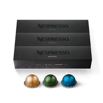 Nespresso Capsules Vertuo Variety Pack Review: Medium and Dark Roast Coffee Pods